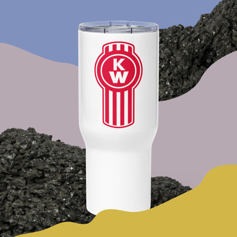 Kenworth Emblem Travel mug with a handle