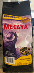 Mecaya Espresso Coffee- Whole Bean or Ground 1 bag (.32OZ)